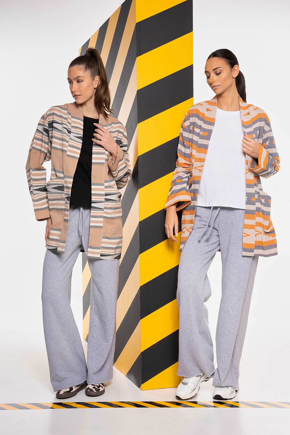 Πανωφόρι μπροκάρ oversized