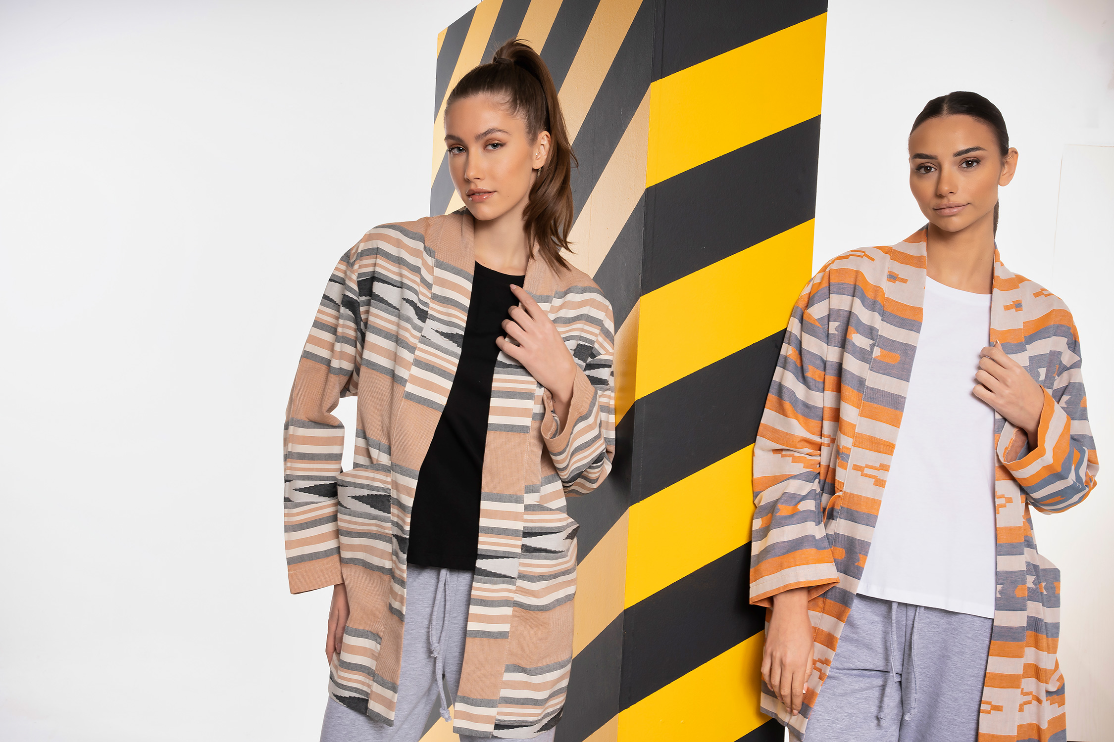 Πανωφόρι μπροκάρ oversized - Image 4