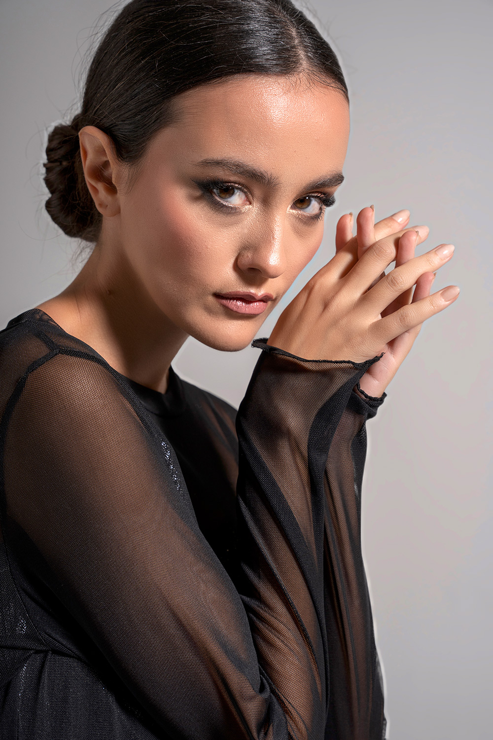 Διαφάνεια μακρυμάνικη σε στενή γραμμή - Image 10