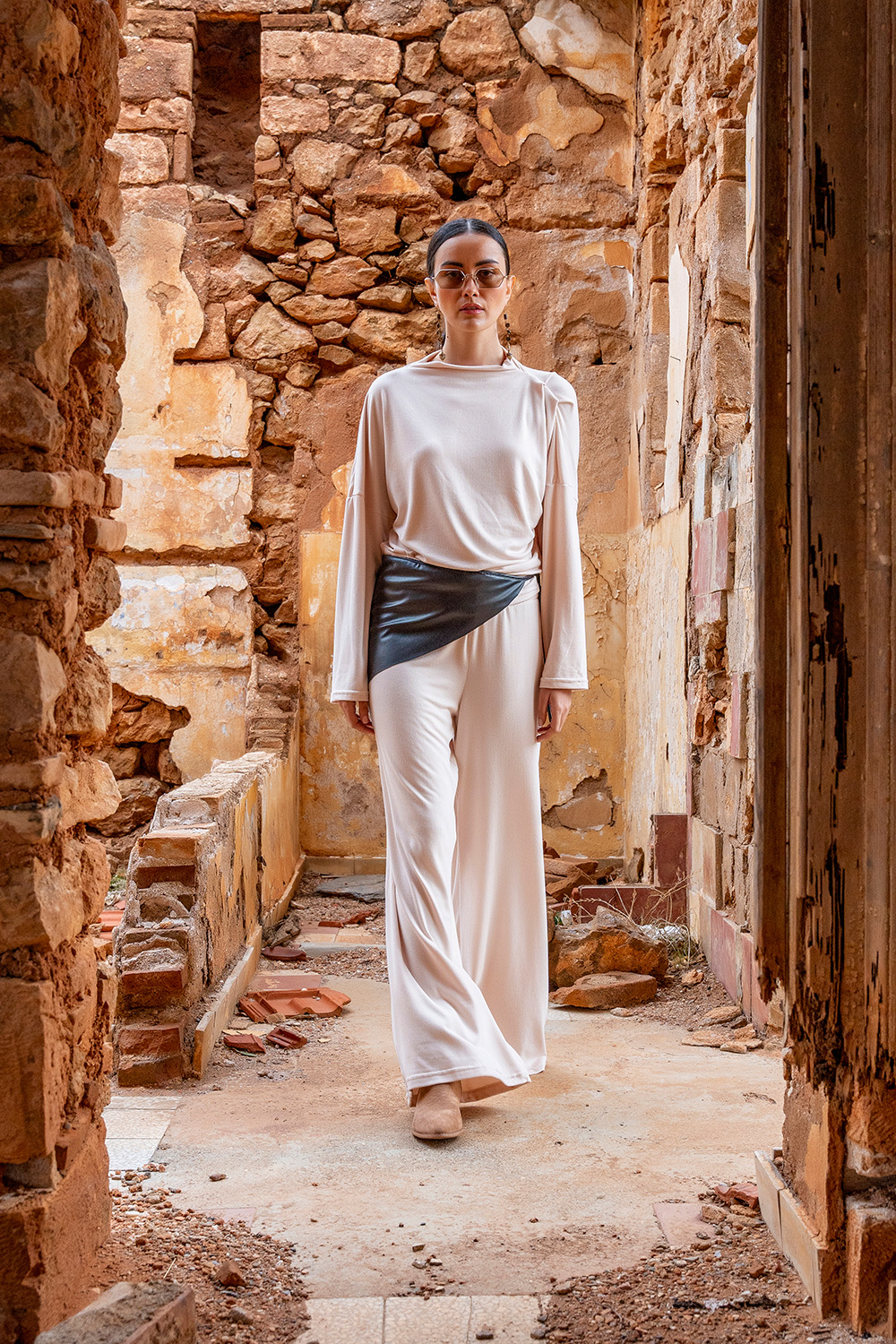 Παντελόνα με απαλή πλεκτή υφή - Image 7