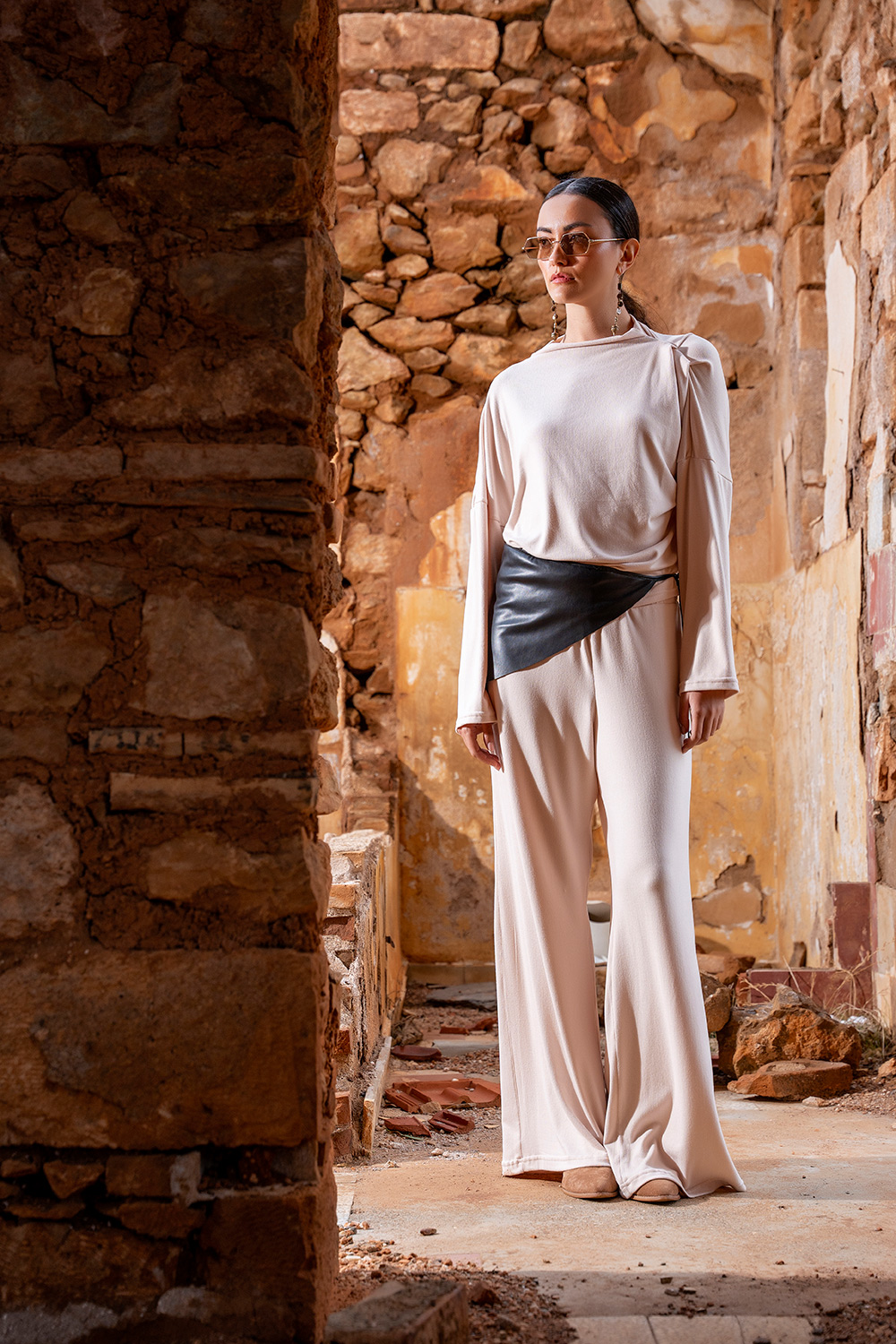 Παντελόνα με απαλή πλεκτή υφή - Image 9