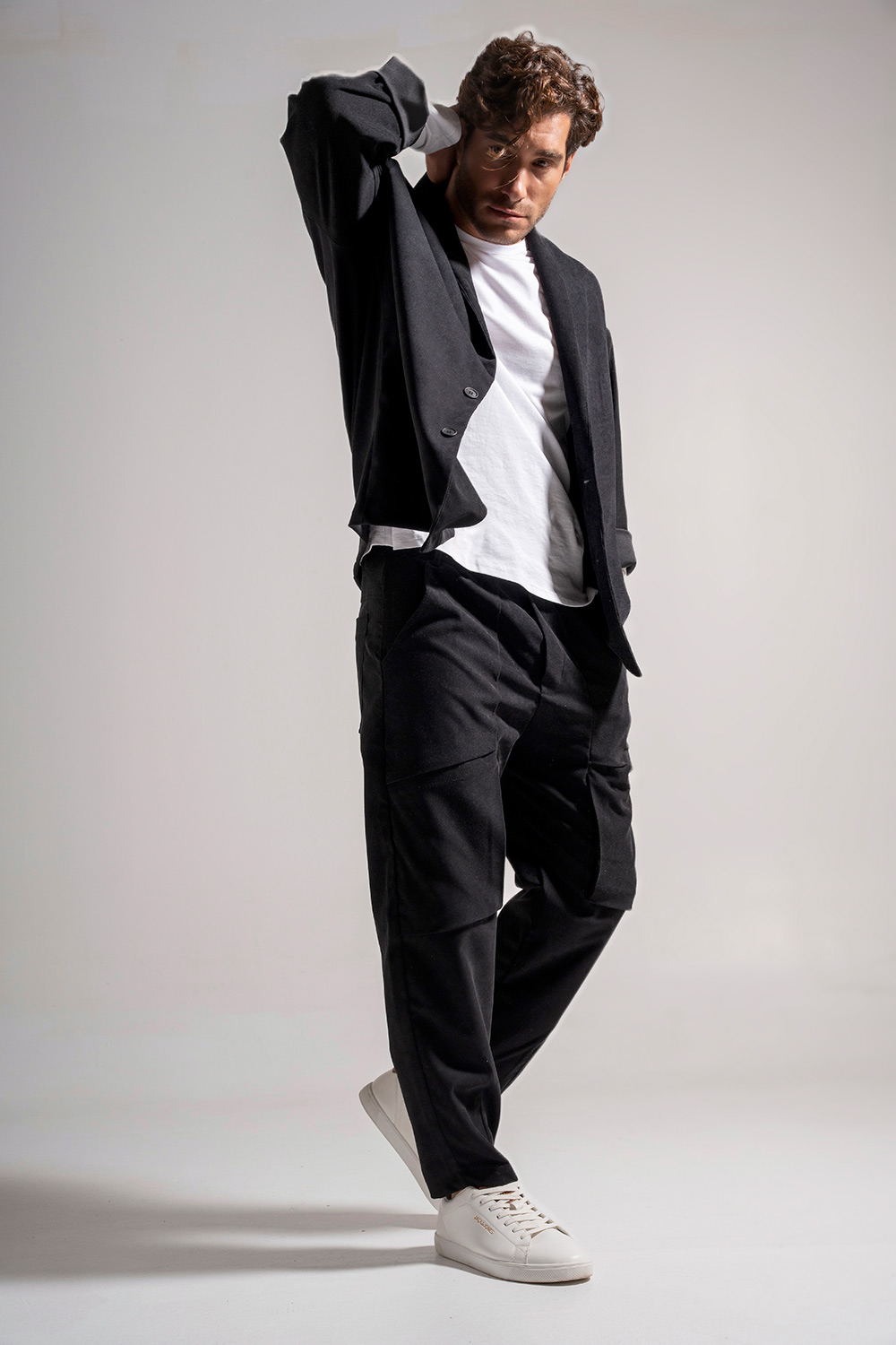 Σακάκι με μαλακό ύφασμα σε σουέντ υφή - Image 7