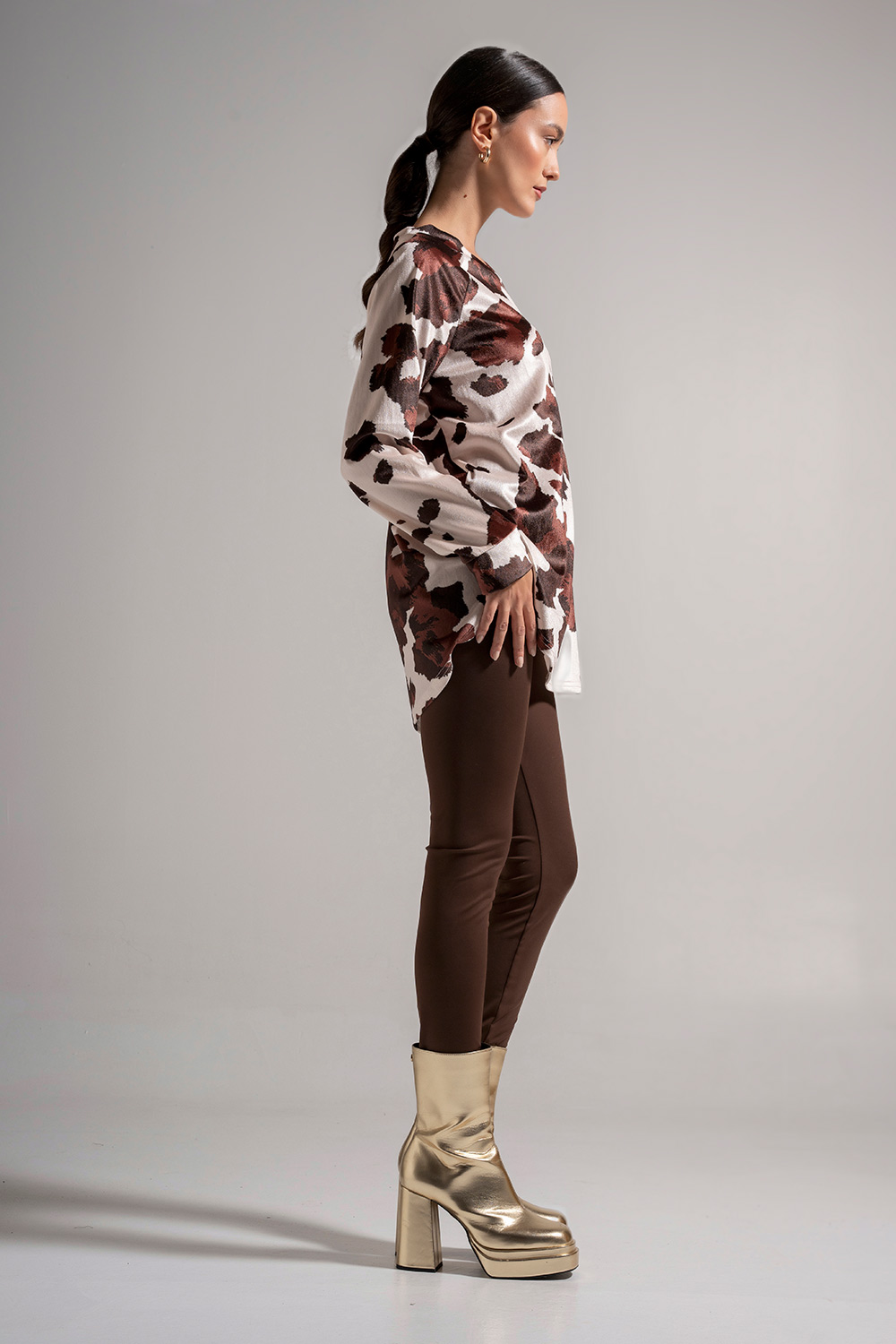 Μπλούζα oversized animal print - Image 3