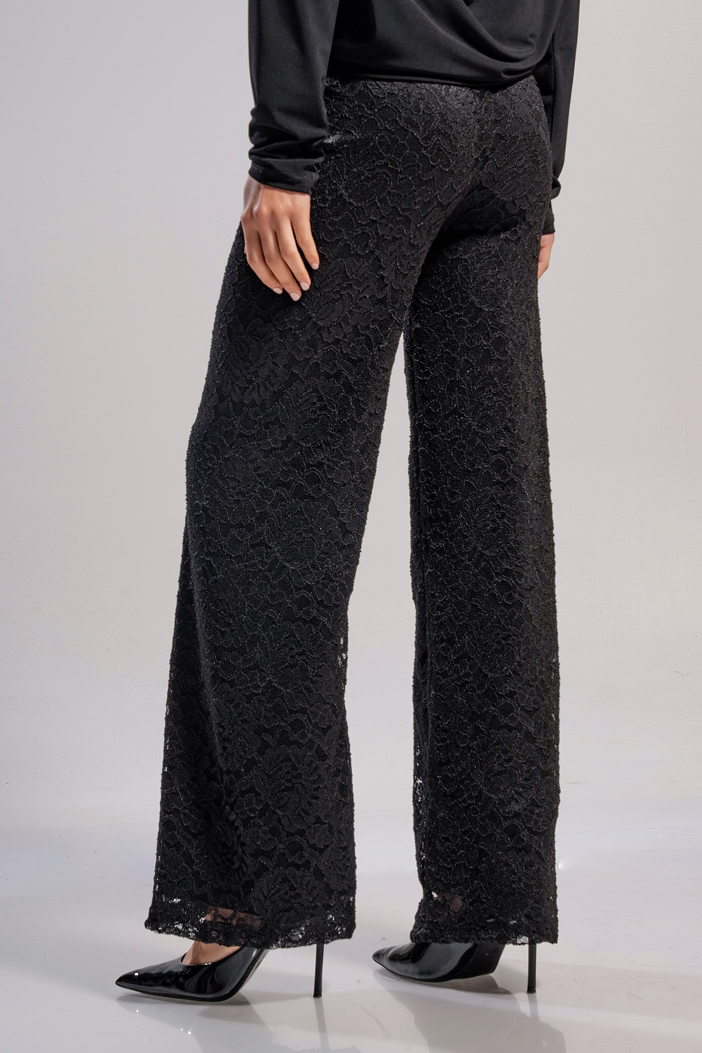 Παντελόνι καμπάνα από δαντέλα - Image 5