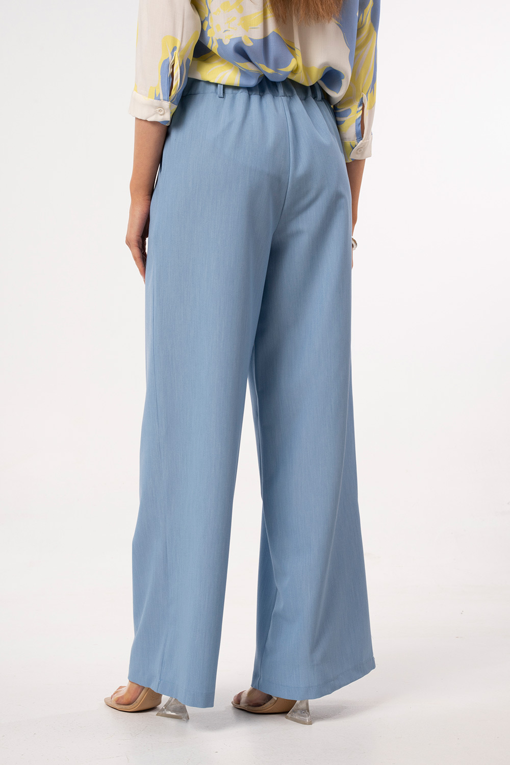 Παντελόνι με φαρδιά γραμμή και κομψή εφαρμογή - Image 5