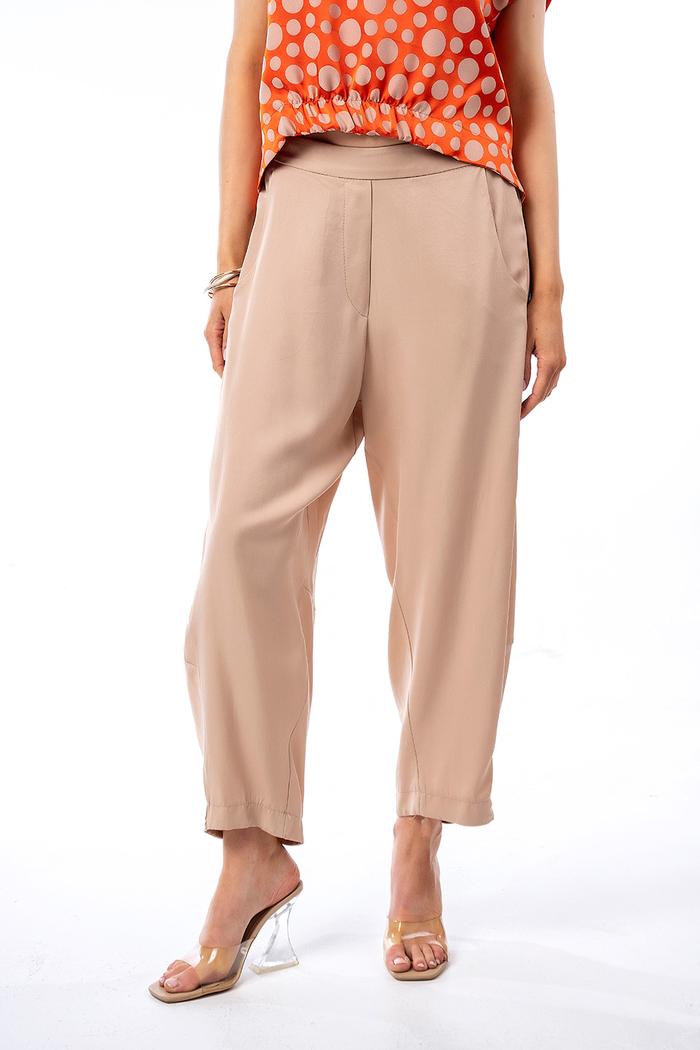 Παντελόνι barrel με άνετη εφαρμογή - Image 2