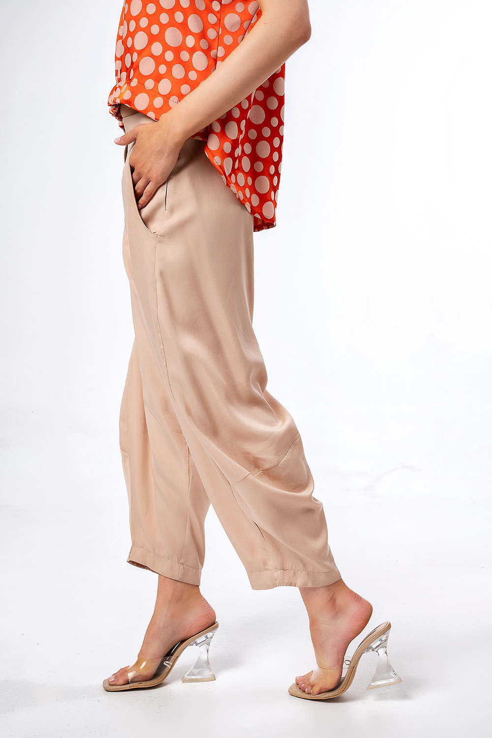 Παντελόνι barrel με άνετη εφαρμογή - Image 3