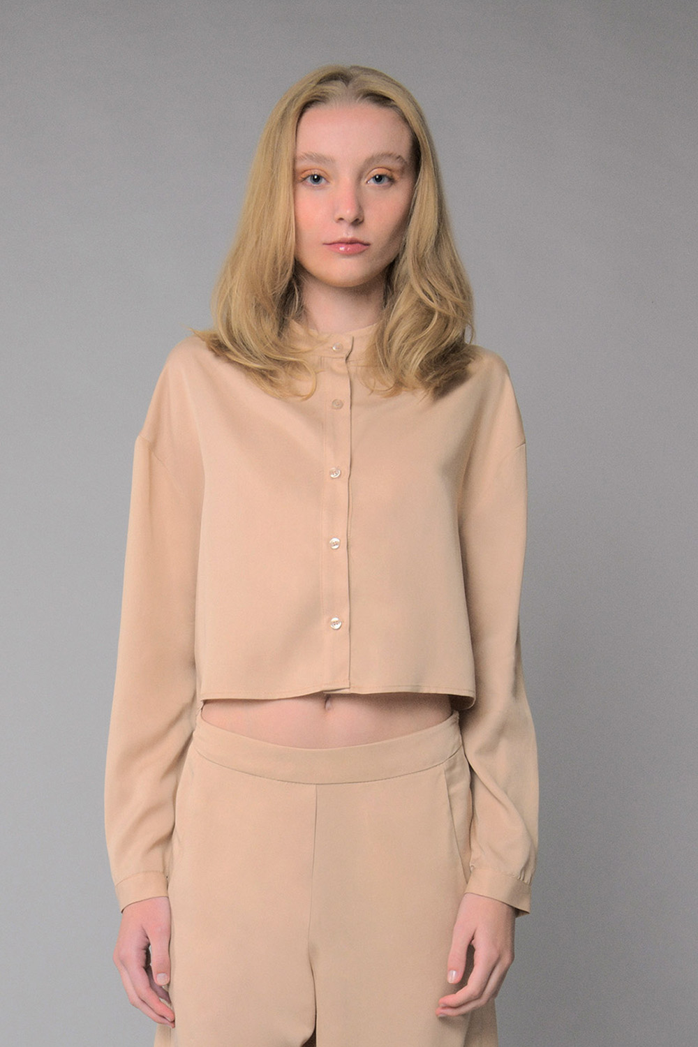 Πουκάμισο κοντό με κουμπιά tensel