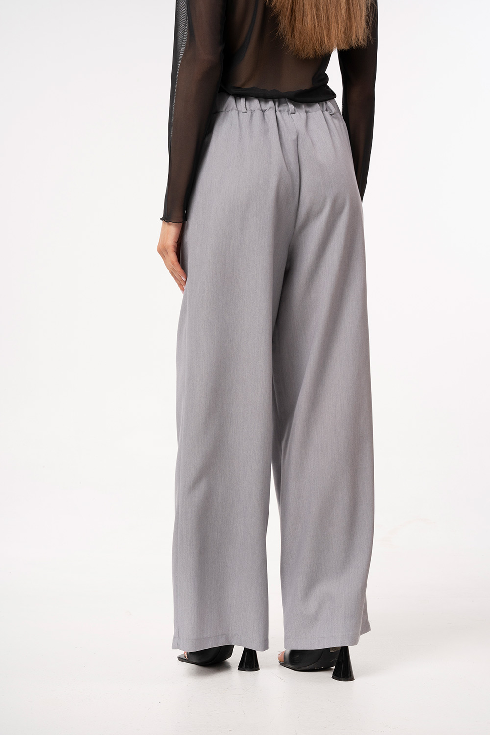 Παντελόνι με φαρδιά γραμμή και κομψή εφαρμογή - Image 2