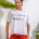 Λευκό T-Shirt “DONT QUIT”