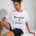 Γυναικείο T-Shirt Oversized με Print “Θα Πάρω τα Βουνά”