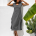 Minimal Midi Dress με Ασύμμετρη Κίνηση | Μήλος